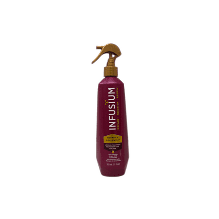 INFUSIUM LEAVE-IN TREATMENT Repair & Replenish, Nourish, Renew Spray with Niacinamide, Argan Oil, Ceramides, 11 FL OZ