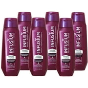 INFUSIUM Shampoo Repair & Volumize, Repair/Nourish/ Renew Shampoo, Collagen, Building Peptides & Hyaluronic Acid for Dry & Damaged Hair, 13.5 FL OZ, 6 Pack