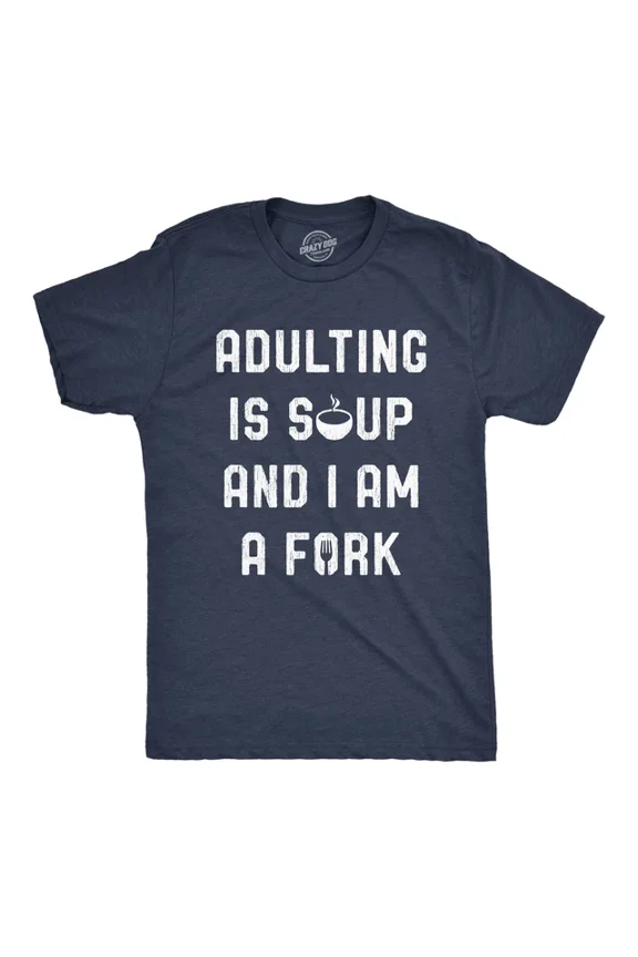 Ing Is Soup And I Am A Fork T Shirt Funny Saying Graphic Tee Unisex S-5XL Hot Trending Shirt, Vintage Birthday Gift