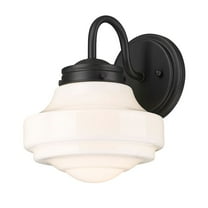 Golden Lighting Ingalls 1-light Wall Sconce in Matte Black