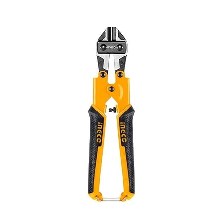 Ingco Mini Bolt Cutter, Small Bolt Cutter, Heavy Duty Wire Cable Cutter, Bolt Cutters Perfect for Cutting Wires, Bolts, Cables, Steel Bars, Chain Link Fences, and U-Shaped Locks