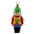 thumbnail image 1 of Inge Glas Little Soldier Blown Glass Ornament Christmas 107642, 1 of 2