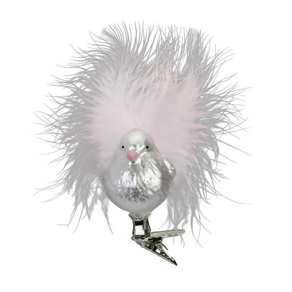 Inge Glas Sweety Bird German Glass Christmas Tree Ornament FREE BOX