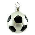 thumbnail image 1 of Inge Glas World Cup Winner Blown Glass Ornament Socceer Ball Futball 105204, 1 of 1