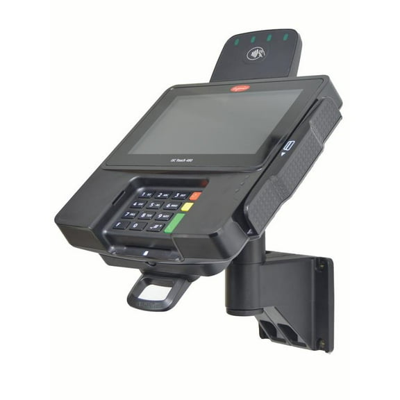 Ingenico ISC 480 7" Lockable Wall Mount Terminal Stand