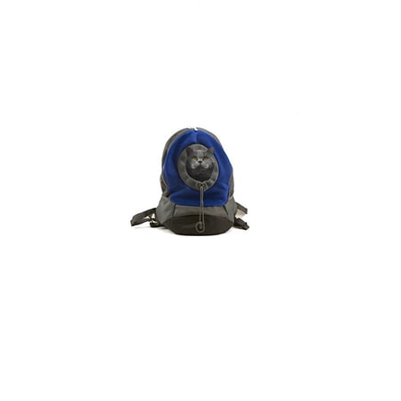 Ingeniuso Outdoor Pet Carrier Backpack for Dogs & Cats, Medium - Blue