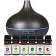 thumbnail image 1 of Ingeniuso Ultrasonic Diffuser,400ml: Lavender, Lemongrass, Peppermint, Tea Tree, Eucalyptus, Orange, 1 of 6