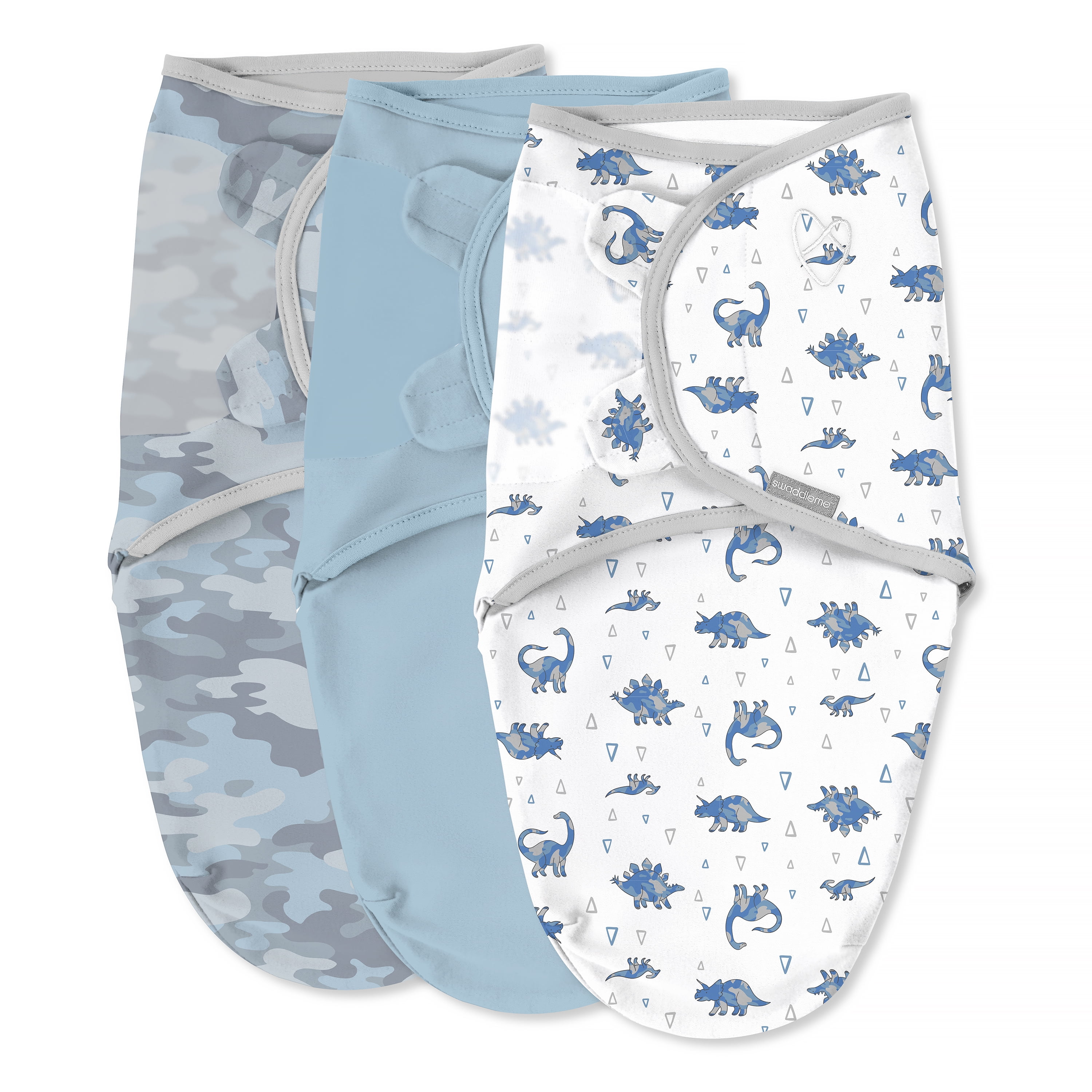 Ingenuity 100% Cotton Baby Sleepsack, Dino Mite, Size 0-3M