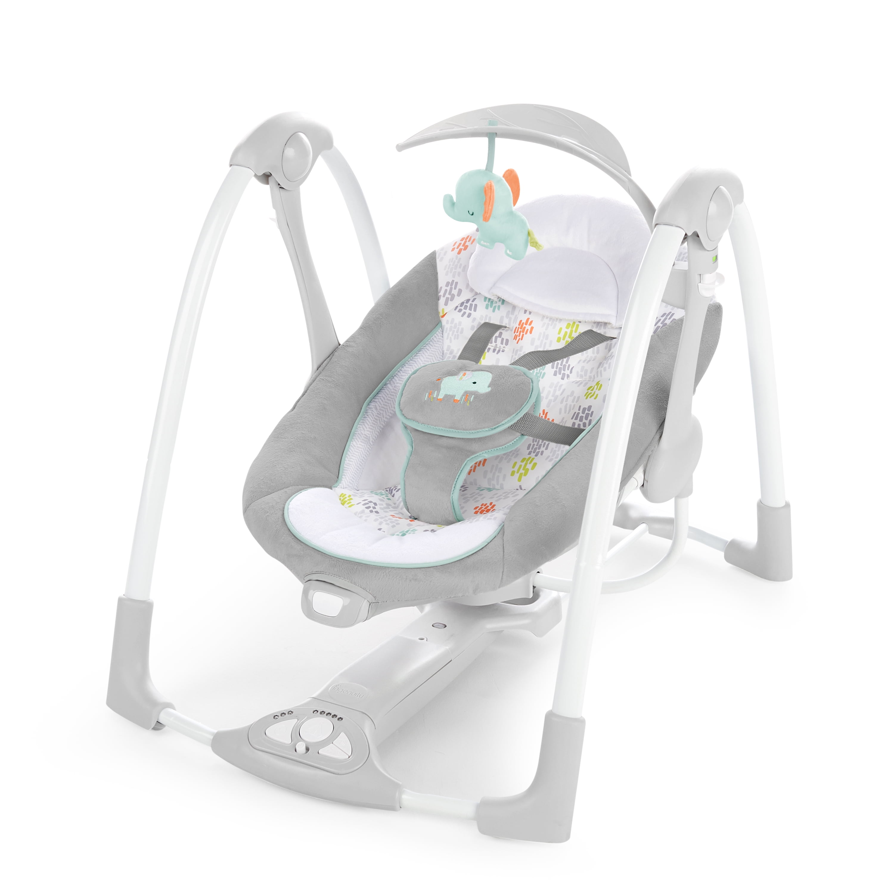 Ingenuity Compact 2-in-1 Portable Baby Swing & Seat with
