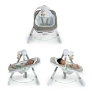 Ingenuity Anyway Sway 5-Speed Multi-Direction Portable Baby Swing with Vibrations - Ray Unisex