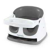 Ingenuity Baby Base 2-in-1 Convertible Feeding High Chair with Self Storing Tray, Grey