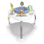 Ingenuity Bounce to Bloom 2-in-1 Activity Jumper & Table, Chambray, Ages 6 24 Months