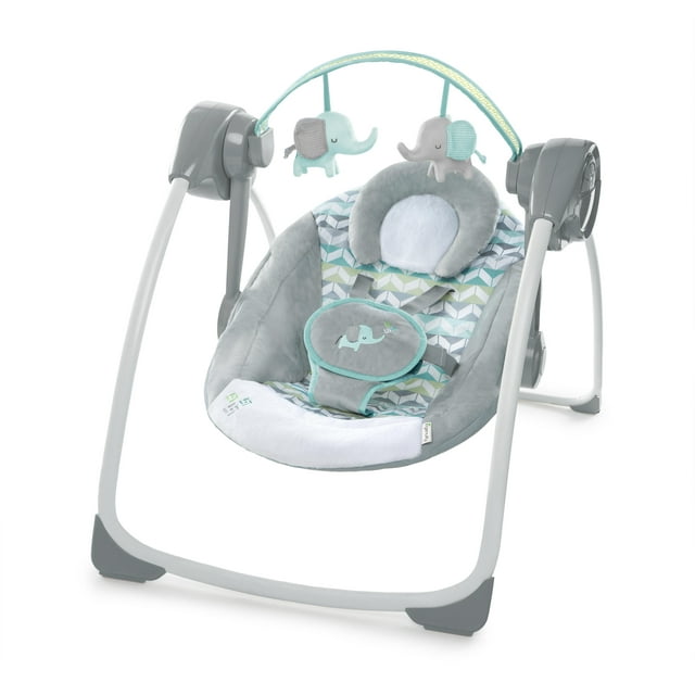 Ingenuity Comfort 2 Go Portable Swing, Jungle Journey - Walmart.com