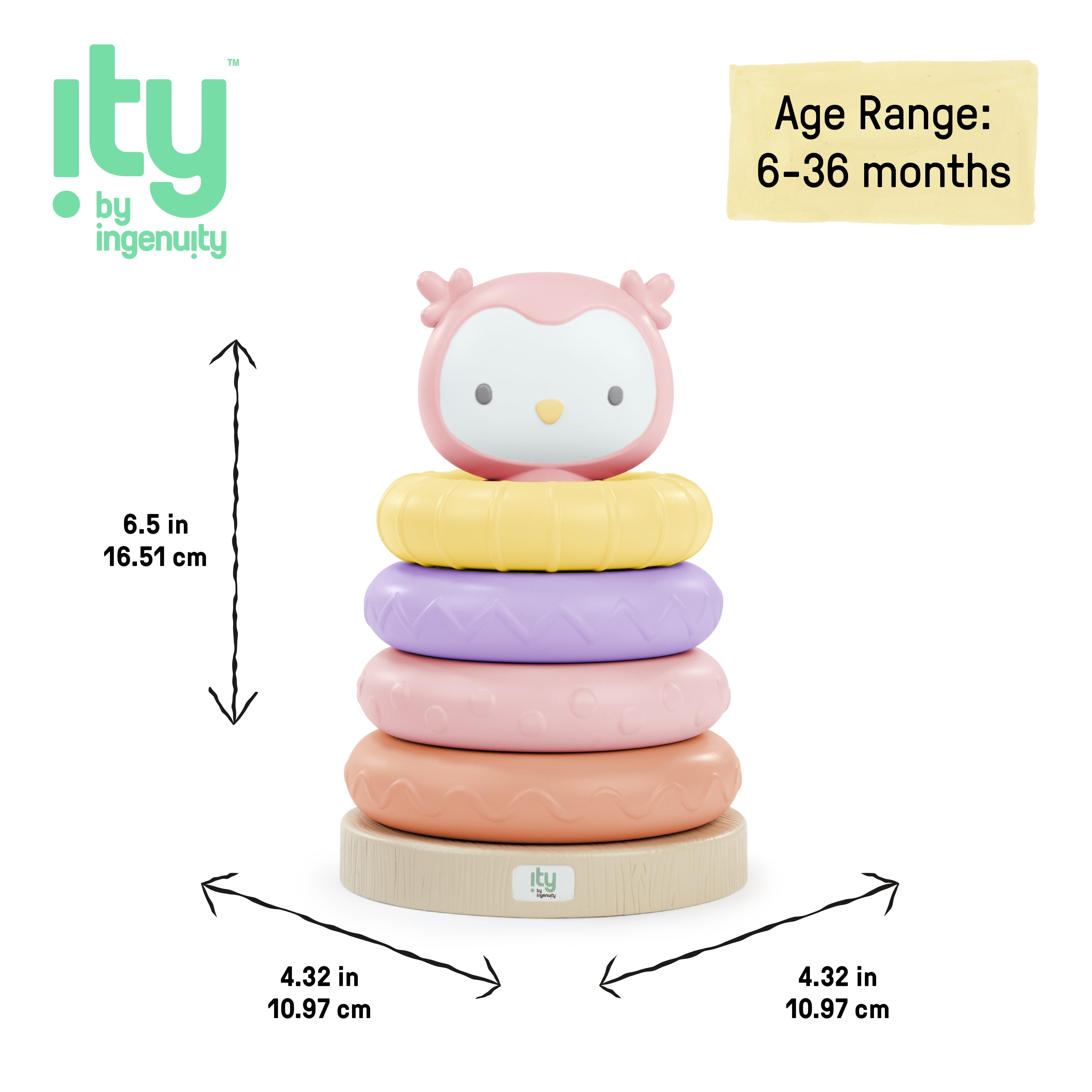 Ingenuity Cutie Stacks - Nally