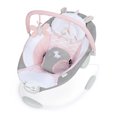 Ingenuity Flora the Unicorn Vibrating Infant Baby Bouncer, Pink