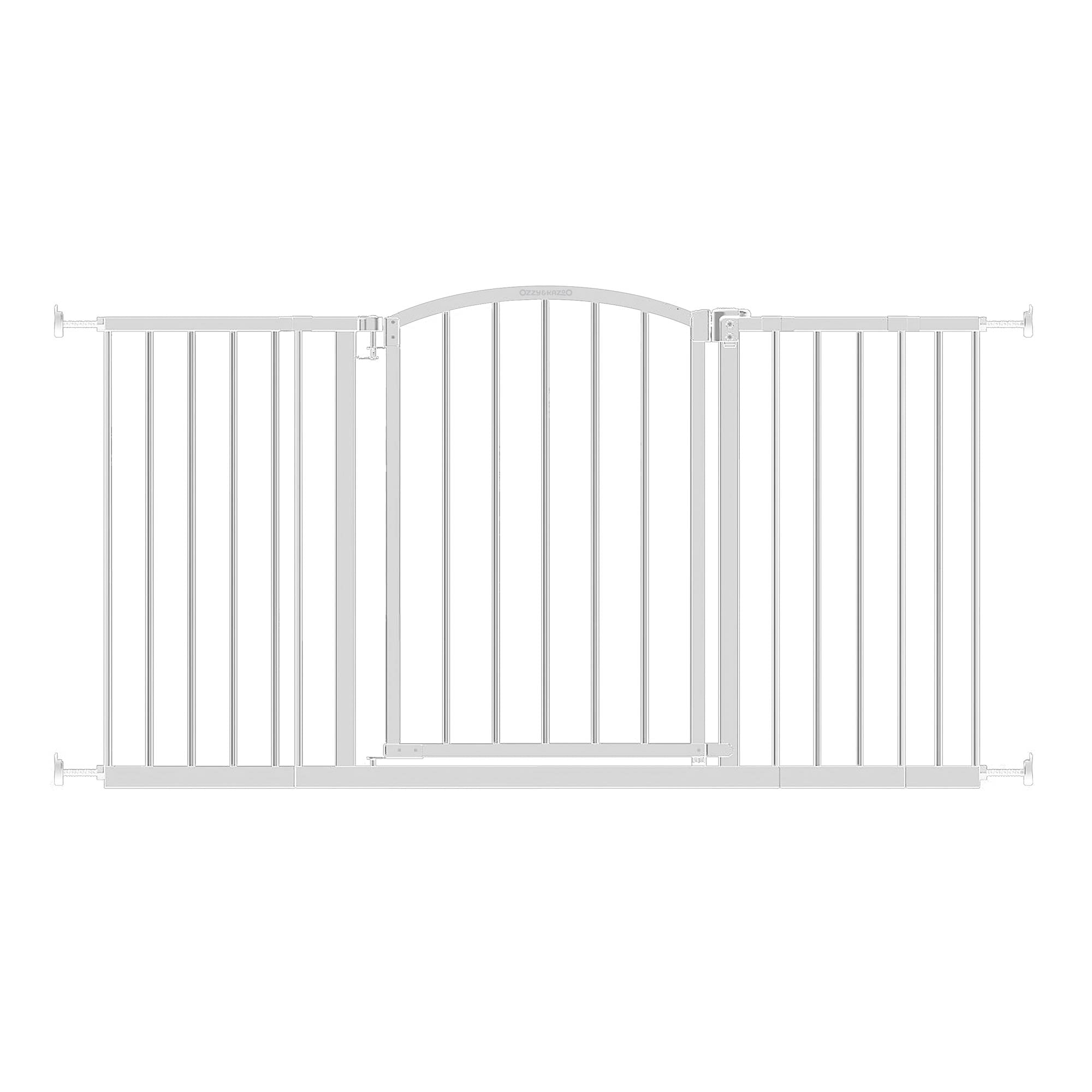 Ingenuity Ozzy & Kazoo Deluxe Extra Tall Walk - Through Arch Dog Gate