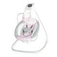 thumbnail interactive-video image 1 of Ingenuity SimpleComfort Multi-Direction Compact Baby Swing with Vibrating Seat, For Infants, Unisex - Cassidy (Pink), 1 of 18