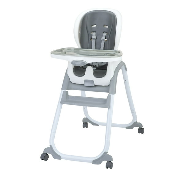 Ingenuity SmartClean Trio Elite 3-in-1 Convertible High Chair, Toddler Chair, and Booster Seat, For Ages 6 Months and Up, Unisex - Slate