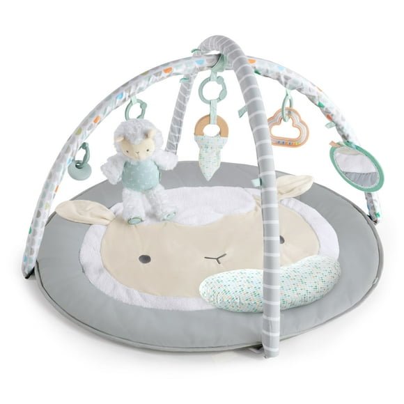 Open Box Ingenuity Spot Ultra Plush Baby Activity Gym and Tummy Time Mat,Corrie