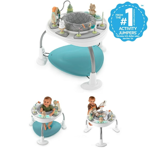 Ingenuity Spring & Sprout 2-in-1 Baby Activity Center Jumper 6+ months