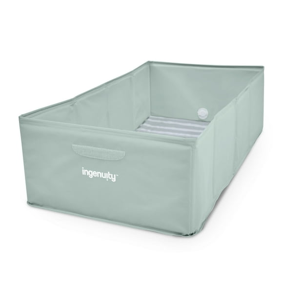 Ingenuity Tuckaway Toddler Tub, Converts Shower to Tub, Folds to Store, 12M-5Y