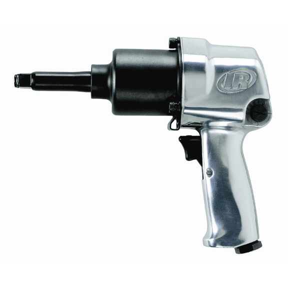 Ingersoll Rand 1/2" Air Impact Wrench, 500 ft-lbs Max Torque, Super Duty, Pistol Grip, 2" Extended Anvil