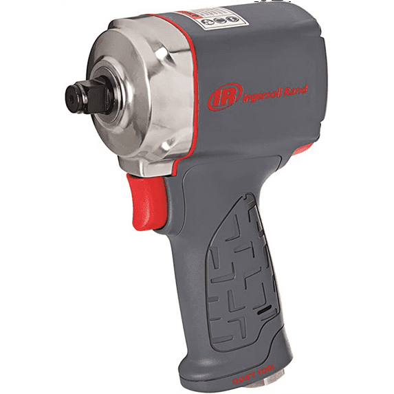 Ingersoll Rand 1/2" Stubby Air Impact Wrench, 640 ft-lbs Nut-busting Torque