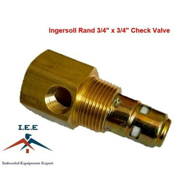 Ingersoll Rand 32306953 3/4" X 3/4" Brass Air Compressor Check Valve New