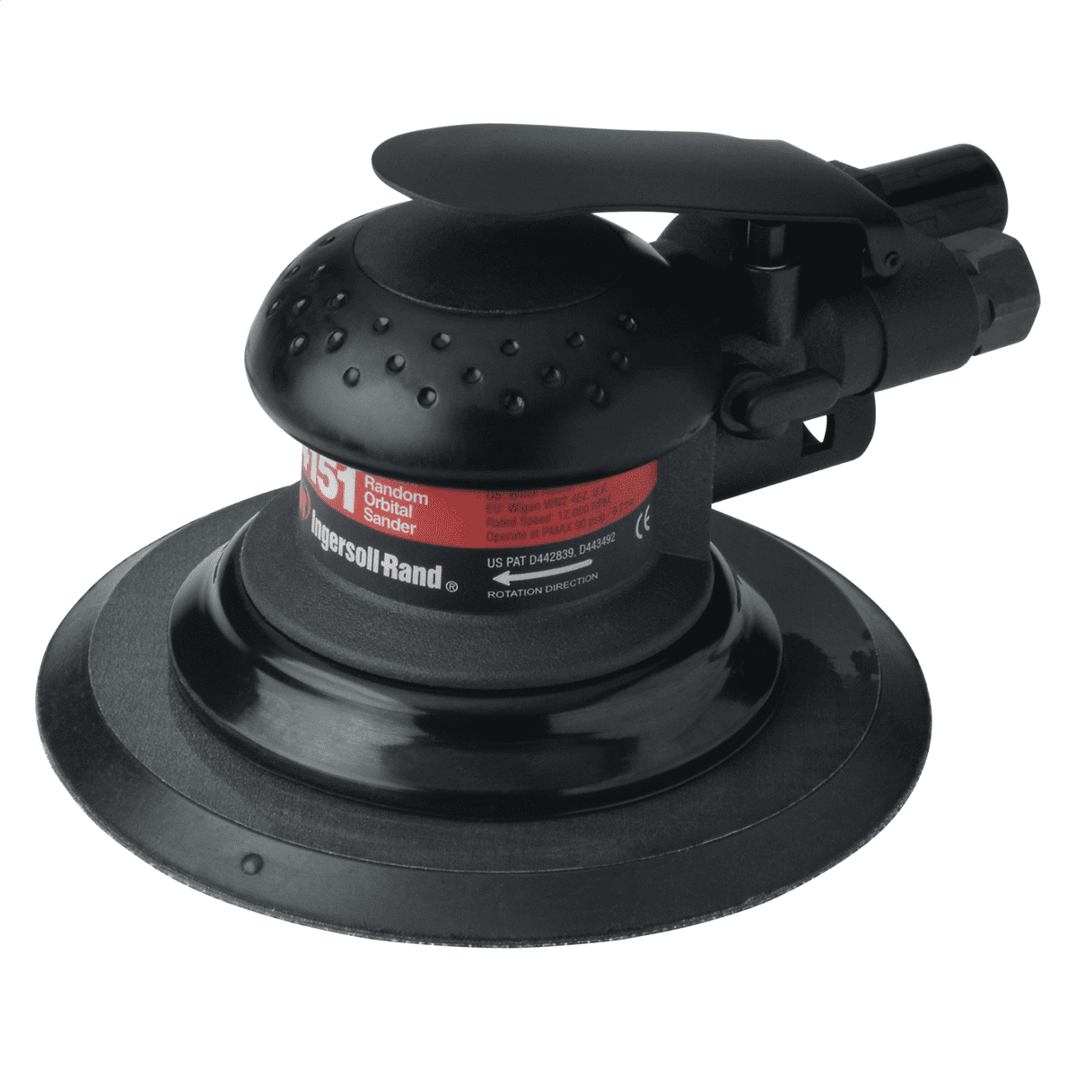 Ingersoll Rand 4151-HL 6 Inch Random Orbital Air Sander 3/16 Orbit