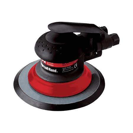 Ingersoll Rand 6" Random Orbital Air Sander, 3/32" Orbit, Hook and Loop Pad, 12,000 RPM, 0.2 HP