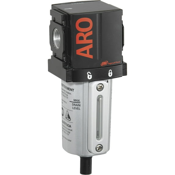 Ingersoll Rand Compressed Air Filter, 150 PSI, 107 CFM, 3/8in., Model# F35231400VS