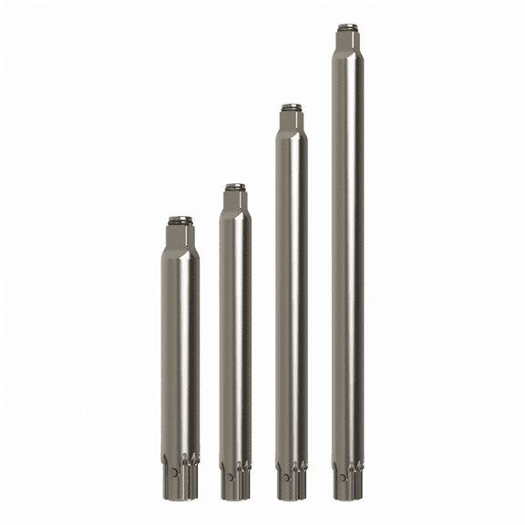 Ingersoll Rand DXS 1/2" Drive 4" Extended, 6" Extended, 8" Extended and 10 Extended Anvil 4 Piece Set