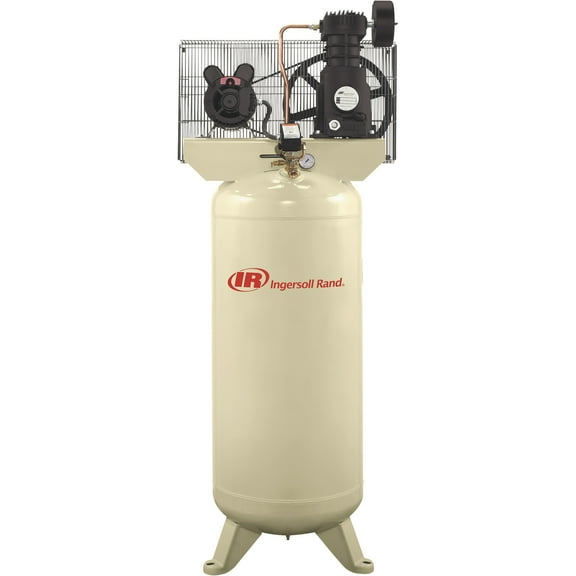 Ingersoll Rand Electric Stationary Air Compressor, 5 HP,  230 Volt, 1 Phase, 60-Gallon Vertical, Model# SS5L5