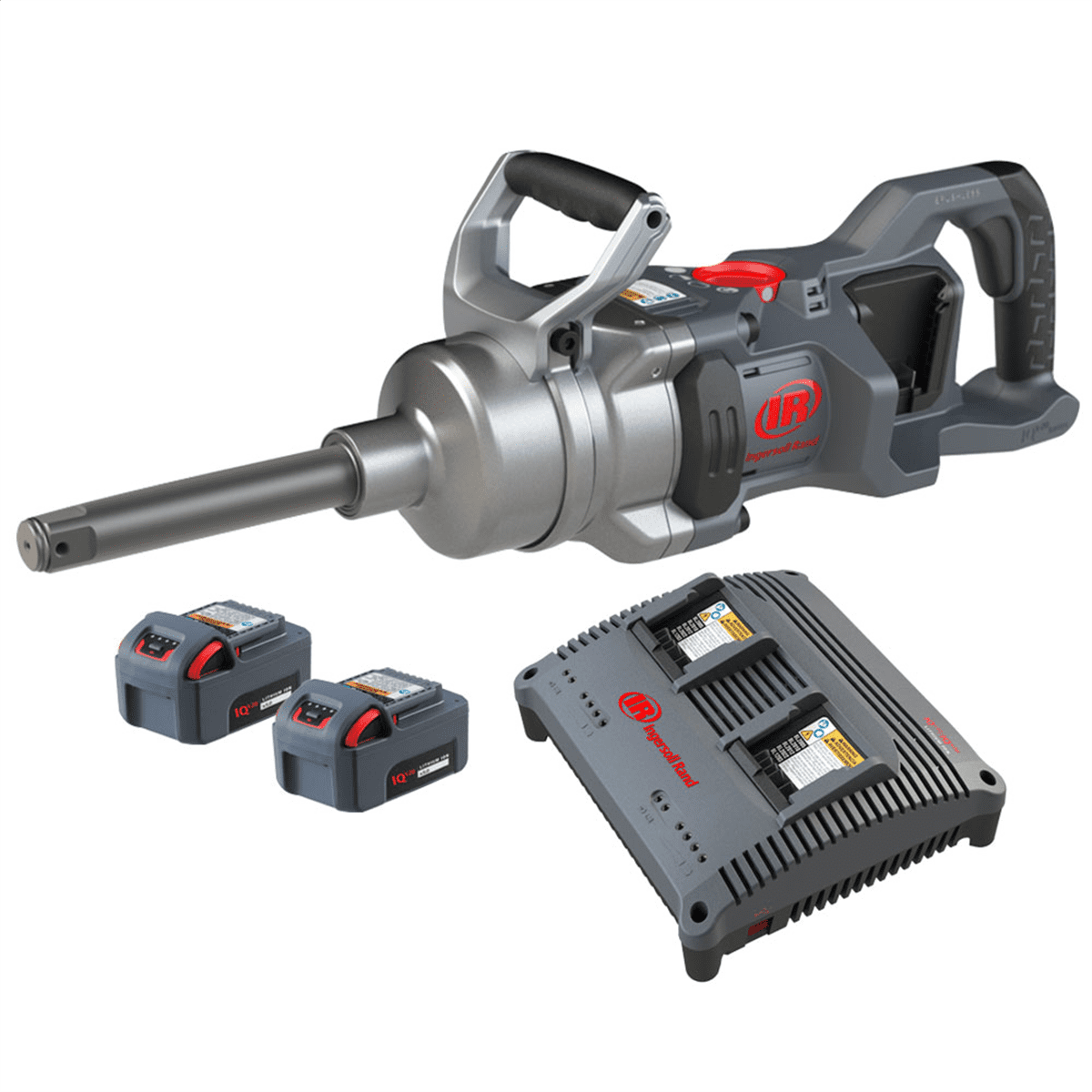 Ingersoll Rand W9691-K2E 20V, 1" Cordless Impact Wrench, 3-Speed