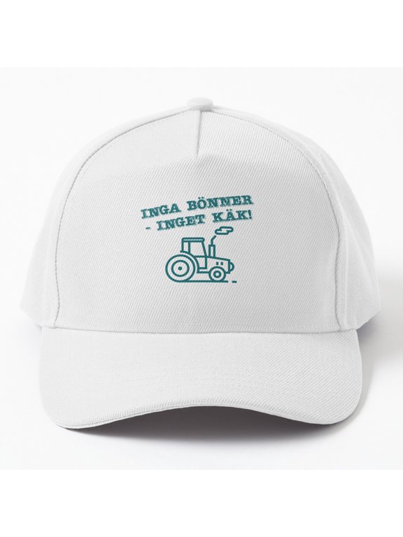 Inget Kk Grn Baseball Cap, Swedish Phrase Statement Graphic Design, Classic Hat