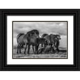 thumbnail image 1 of Ingibergsson, Bragi 14x11 Black Ornate Wood Framed with Double Matting Museum Art Print Titled - Happy Family, 1 of 4