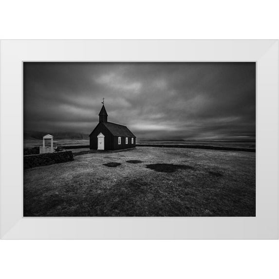 Ingibergsson, Bragi 14x11 White Modern Wood Framed Museum Art Print Titled - Budir