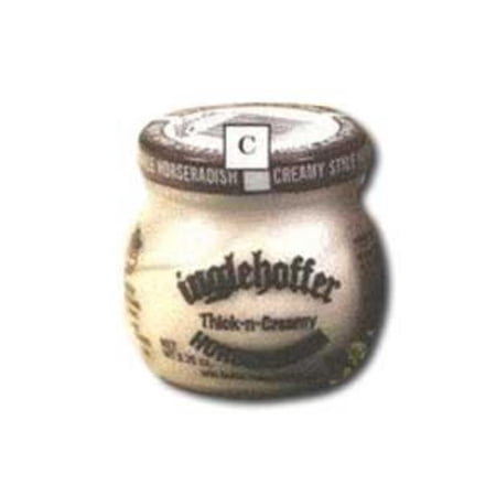 Inglehoffer Cream Style Prepared Horseradish in 9.5 oz Bottle - Allergen-Free Gourmet Condiment