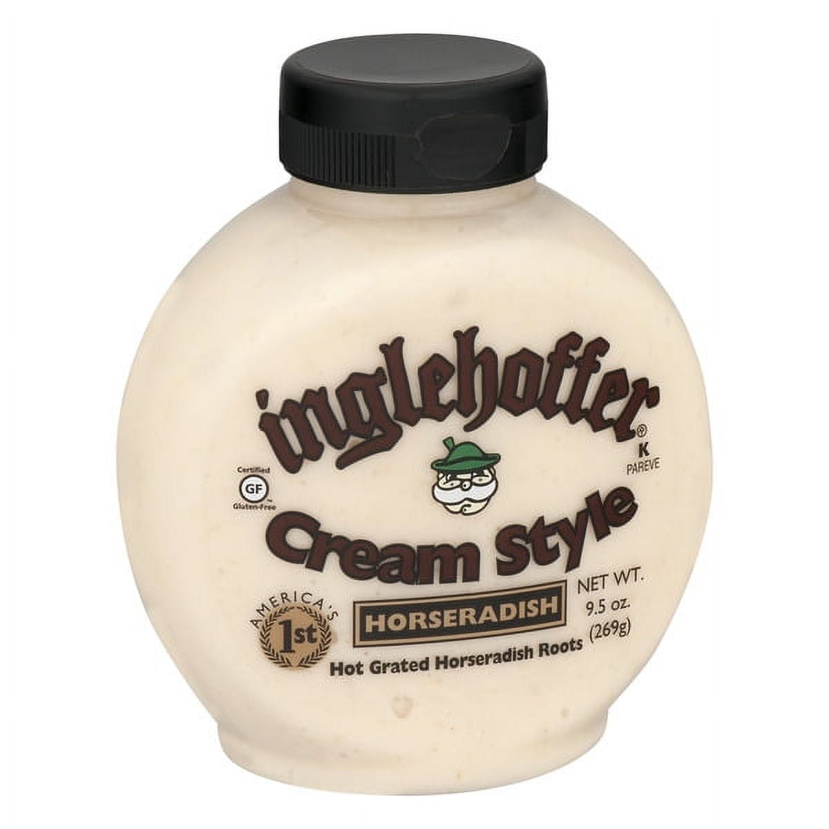 Inglehoffer Cream Style Horseradish, 9.5 oz Case of 6