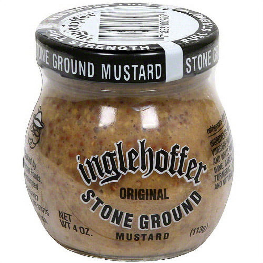 Inglehoffer Original Stone Ground Mustard, 4 oz (Pack of 12) - image 1 of 1