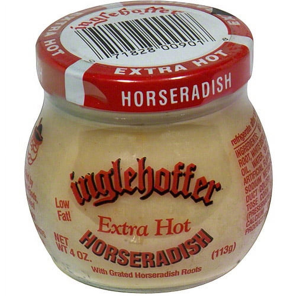 Inglehoffer Thick N Creamy Horseradish, 4 oz (Pack of 12)