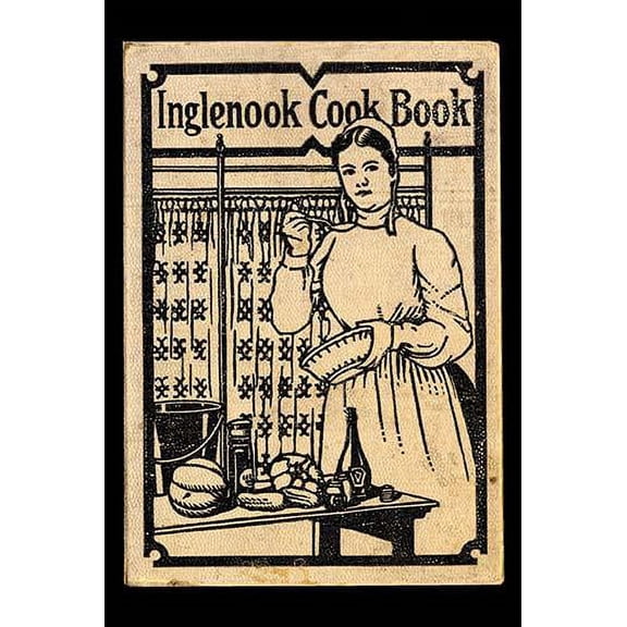Inglenook Cook Book- Fine Art Canvas Print (20" x 30")