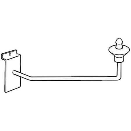 CYMBAL ARM W/RUBBER TIP