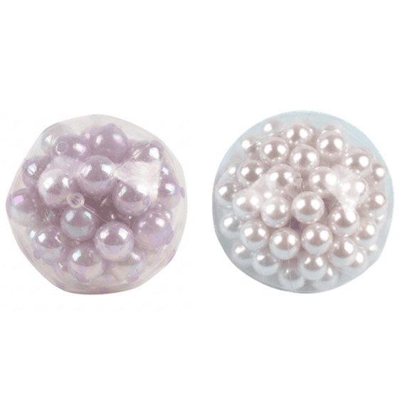 Inglocoh Colorful Pearl Popping Fidget Stress Balls - Squeeze Sensory Toys,Playthings, Easter Stuffers, Party Favors Colorful-1pc