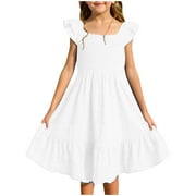 Flowy White Dress