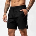 thumbnail image 1 of Inglocry Mens Athletic Shorts Running Shorts Quick Dry Workout Shorts Lightweight Gym Basketball Shorts Zipper Pockets 2026 Black S, 1 of 5
