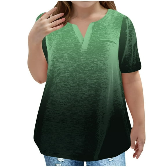 Inglocry Oversized T-Shirts for Teen Girls Summer Tops Tie Dye Short Sleeve vneck Tee Shirts Vintage Tops Army Green 15-16 Years
