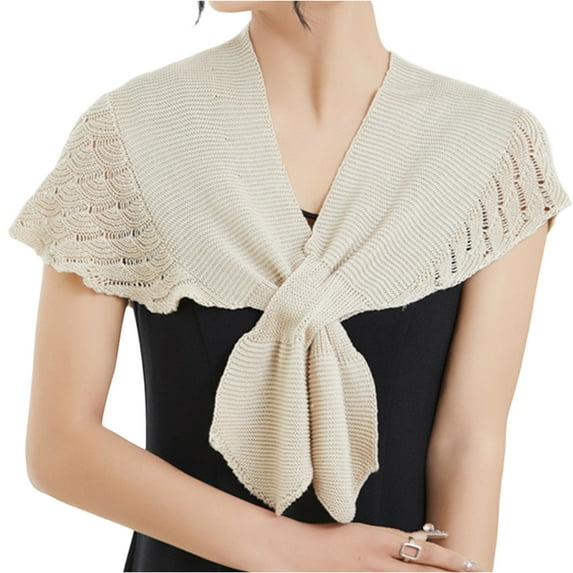 Inglocry Pashmina Shawls Scarfs Womens Soft Wrap for Evening Fashion Travel Casual Solid Color Shawl Wraps Beige 13 In