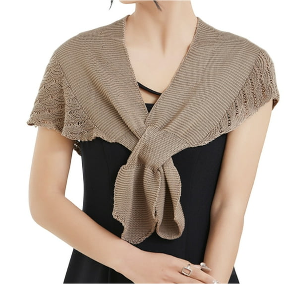 Inglocry Pashmina Shawls Scarfs Womens Soft Wrap for Evening Fashion Travel Casual Solid Color Shawl Wraps Camel 13 In