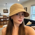 thumbnail image 1 of Inglocry Sun Hats for Women Wide Brim, Packable Summer Beach Hat with Ponytail Hole, Adjustable UV Protection Womens Sun Hat 2026 Coffee One Size, 1 of 5